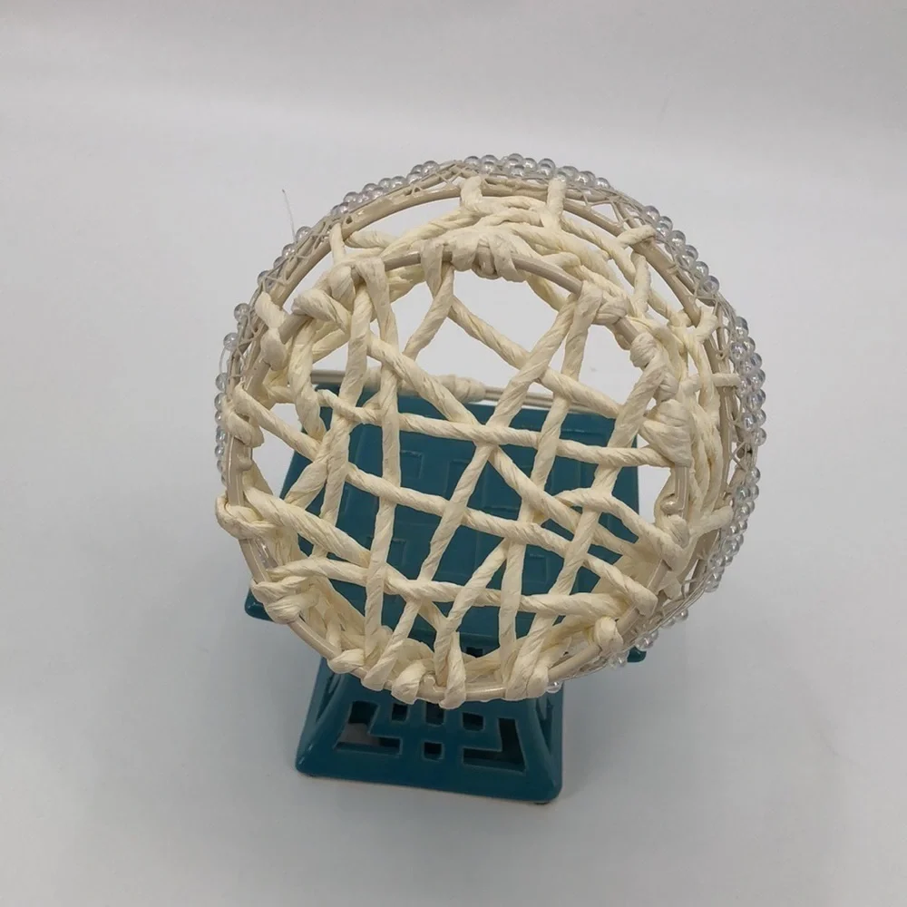 Vintage Wire Egg Basket